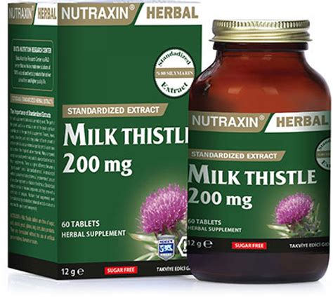 nutraxin milk thistle